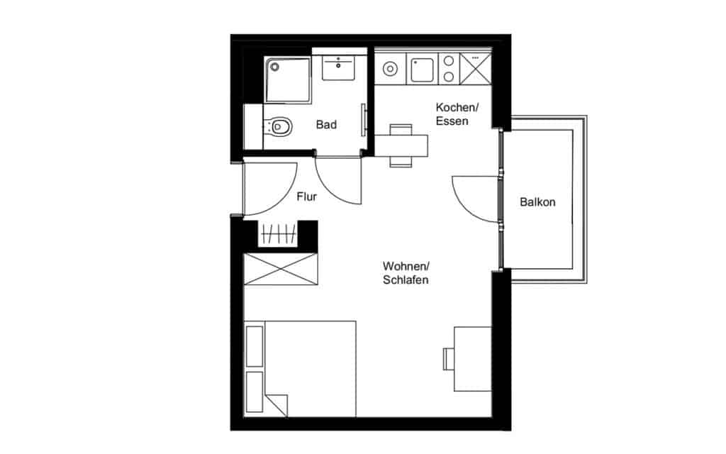 1 zimmer